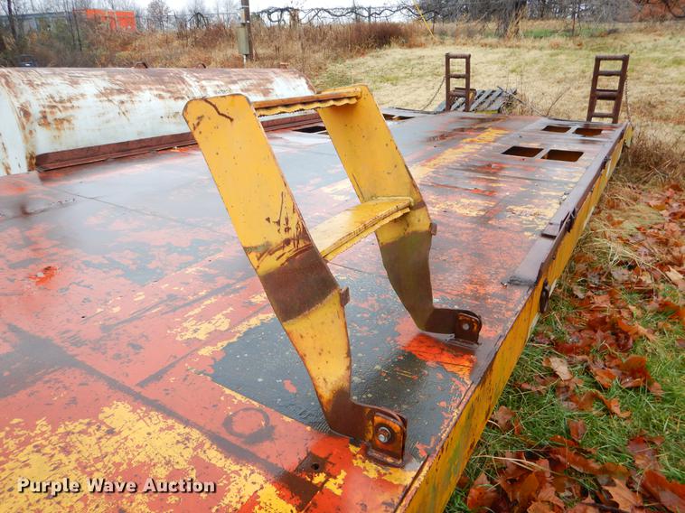 image for item ER9349 Shop built equipment trailer