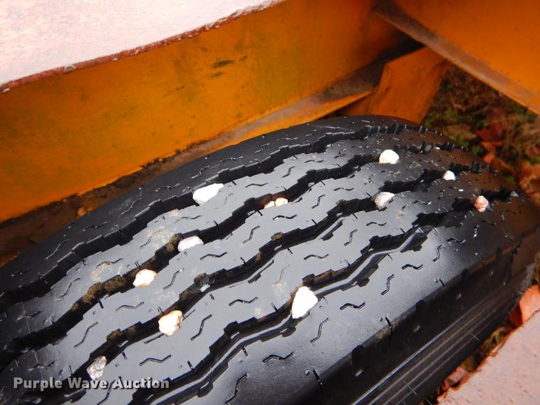 image for item ER9349 Shop built equipment trailer