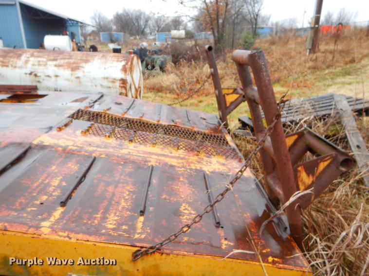 image for item ER9349 Shop built equipment trailer