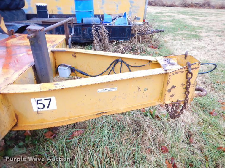 image for item ER9349 Shop built equipment trailer