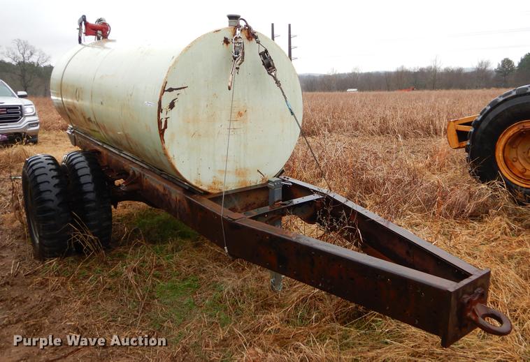 image for item ER9353 Shop built fuel tank trailer