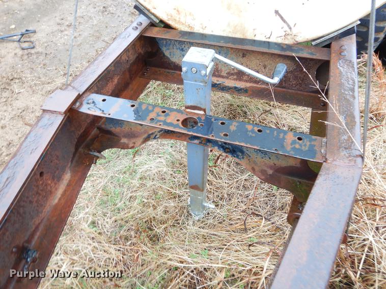 image for item ER9353 Shop built fuel tank trailer