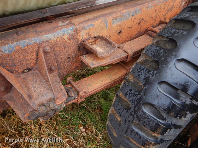 image for item ER9353 Shop built fuel tank trailer