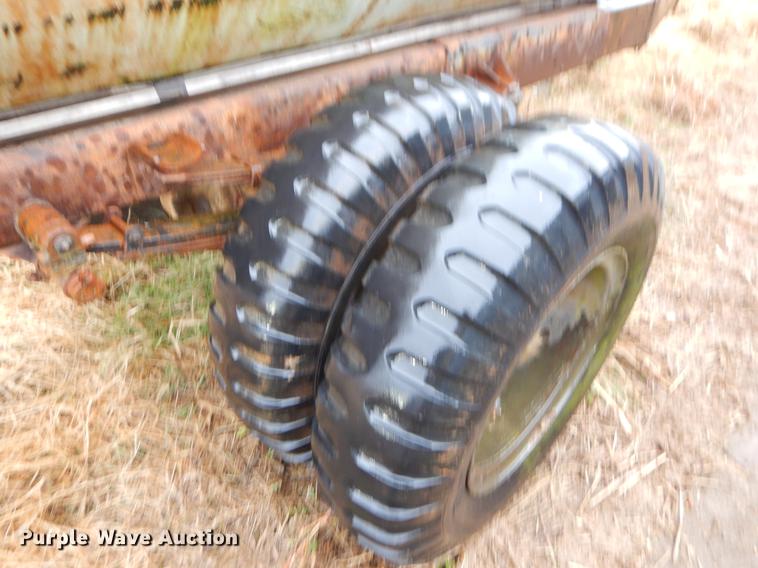 image for item ER9353 Shop built fuel tank trailer