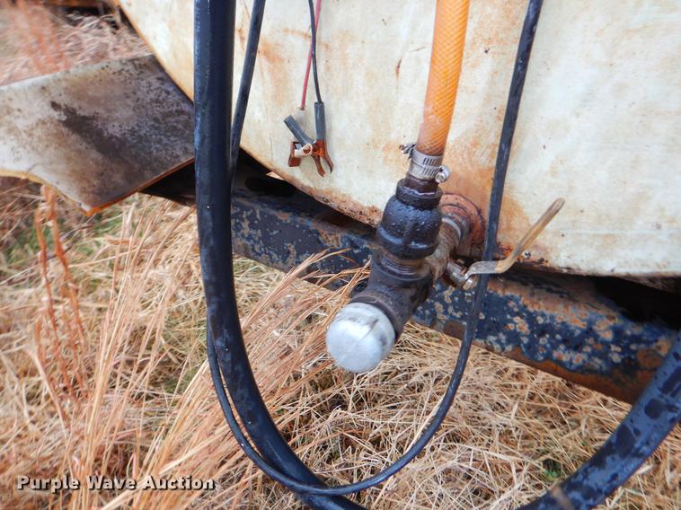 image for item ER9353 Shop built fuel tank trailer