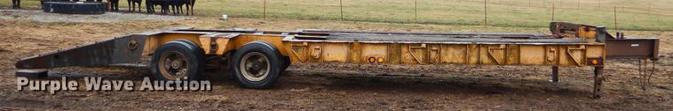 image for item ER9354 1972 Nabors equipment trailer