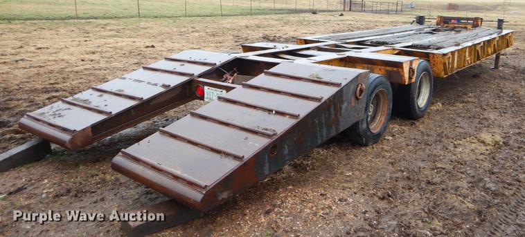 image for item ER9354 1972 Nabors equipment trailer