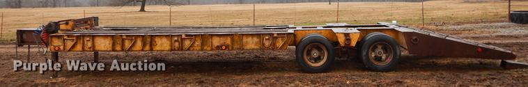 image for item ER9354 1972 Nabors equipment trailer