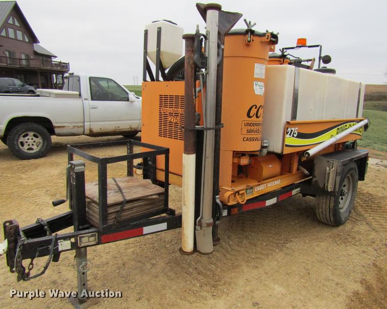 image for item EU9537 2007 Ring Omatic 275 vacuum excavator trailer