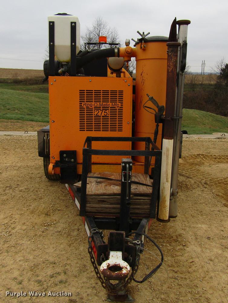 image for item EU9537 2007 Ring Omatic 275 vacuum excavator trailer