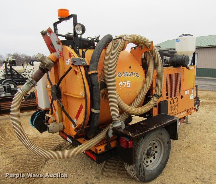 image for item EU9537 2007 Ring Omatic 275 vacuum excavator trailer