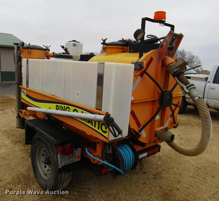 image for item EU9537 2007 Ring Omatic 275 vacuum excavator trailer