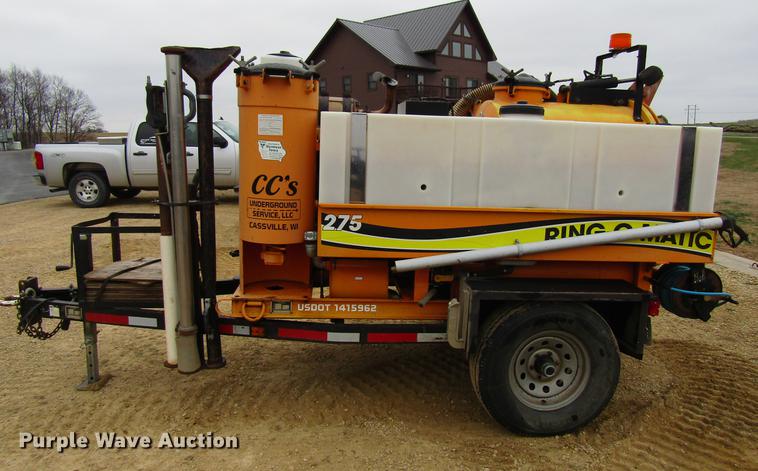 image for item EU9537 2007 Ring Omatic 275 vacuum excavator trailer