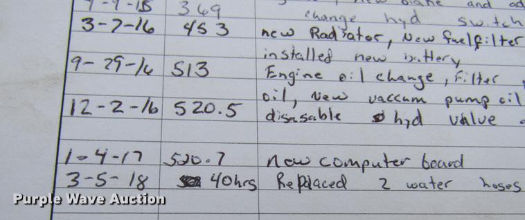 image for item EU9537 2007 Ring Omatic 275 vacuum excavator trailer