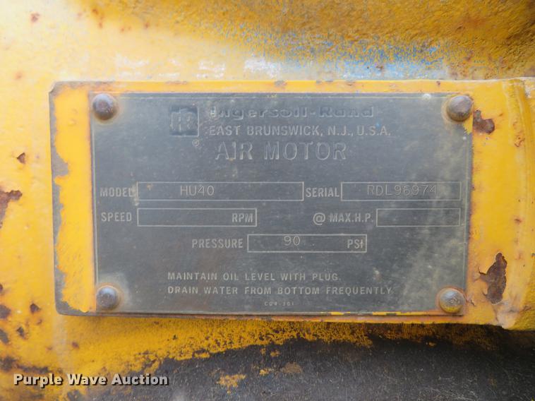 image for item EV9536 Ingersoll Rand HU40 Tugger air winch
