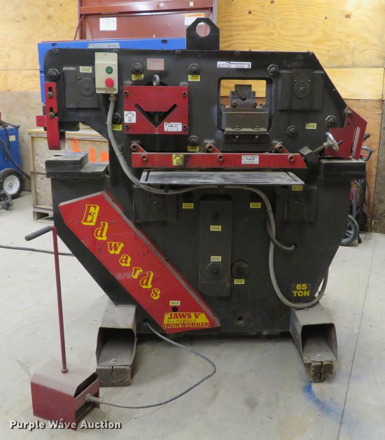 image for item EV9538 Edwards JAWS V iron worker