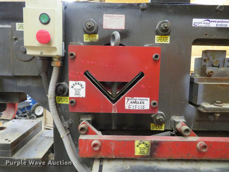 image for item EV9538 Edwards JAWS V iron worker