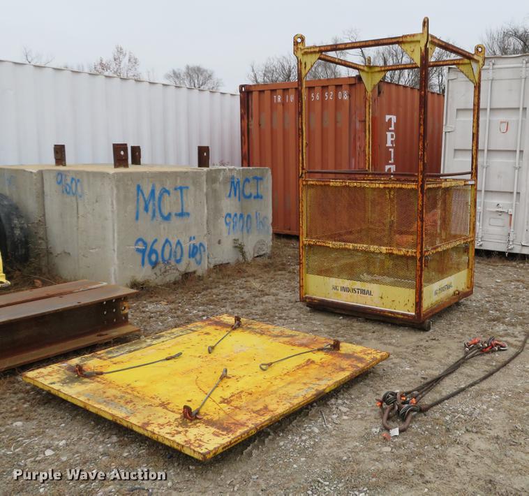 image for item EV9540 Chicago Crane 48X48X1200 man basket