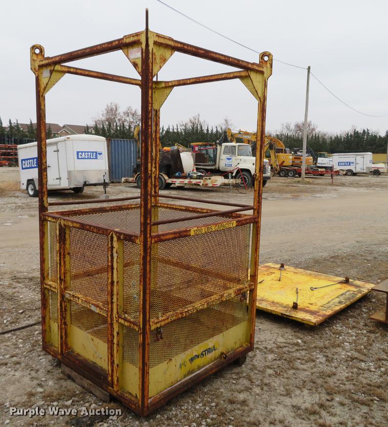 image for item EV9540 Chicago Crane 48X48X1200 man basket