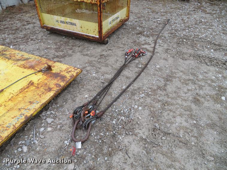 image for item EV9540 Chicago Crane 48X48X1200 man basket