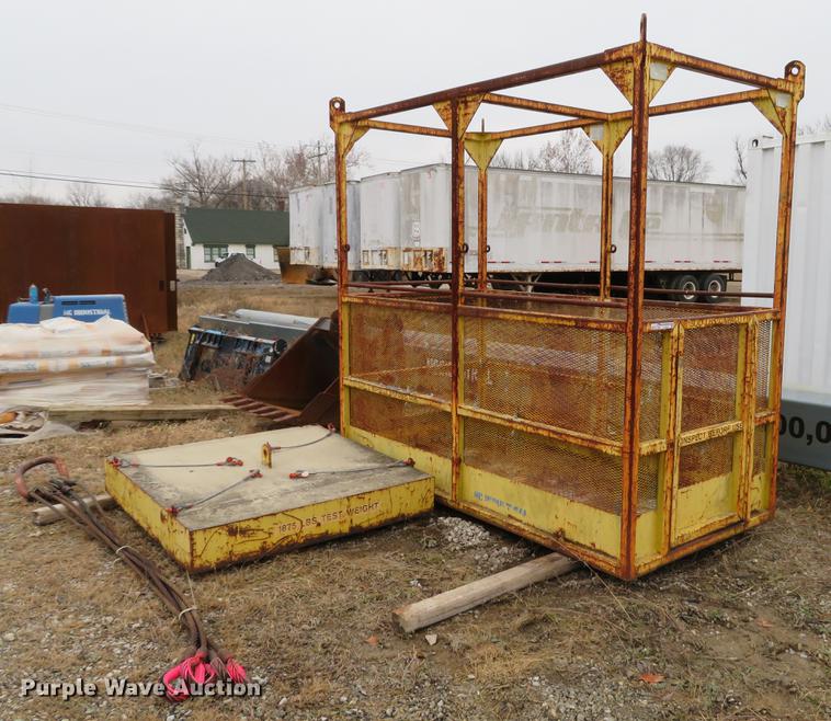 image for item EV9541 Chicago Crane 48X96X1300 man basket