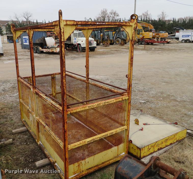 image for item EV9541 Chicago Crane 48X96X1300 man basket