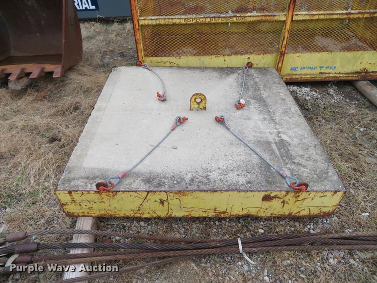 image for item EV9541 Chicago Crane 48X96X1300 man basket