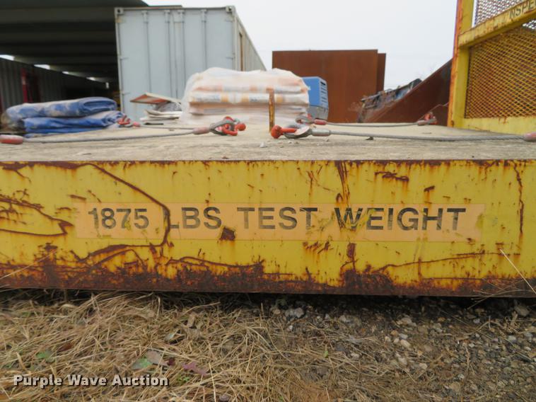 image for item EV9541 Chicago Crane 48X96X1300 man basket