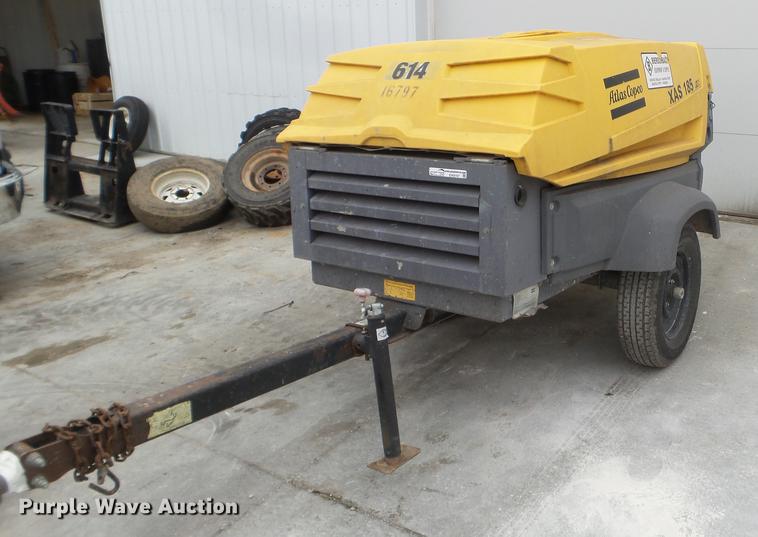 image for item EW9787 2007 Atlas Copco XAS185JD7 air compressor
