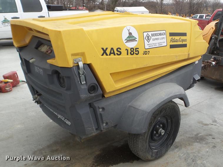 image for item EW9787 2007 Atlas Copco XAS185JD7 air compressor
