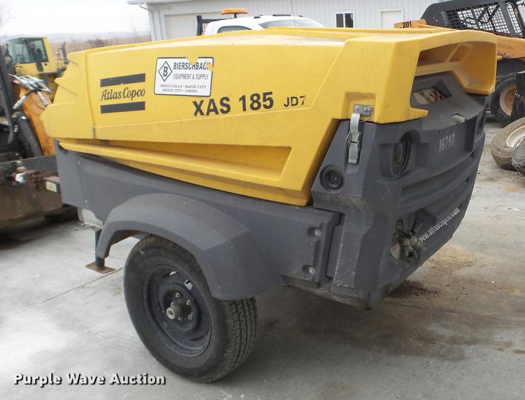image for item EW9787 2007 Atlas Copco XAS185JD7 air compressor
