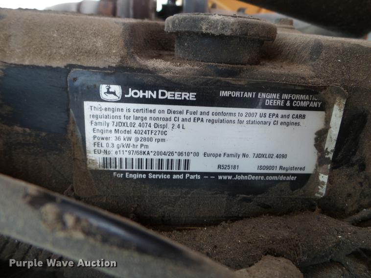 image for item EW9787 2007 Atlas Copco XAS185JD7 air compressor