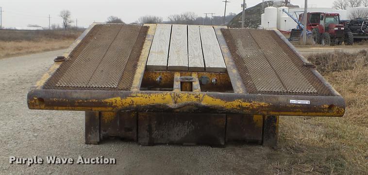 image for item EW9790 1970 Load Craft LDD3-40SFG lowboy equipment trailer