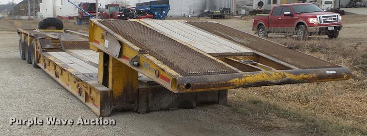 image for item EW9790 1970 Load Craft LDD3-40SFG lowboy equipment trailer