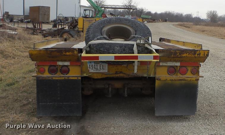 image for item EW9790 1970 Load Craft LDD3-40SFG lowboy equipment trailer