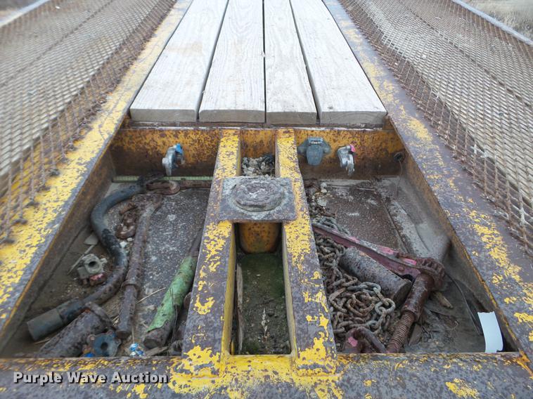 image for item EW9790 1970 Load Craft LDD3-40SFG lowboy equipment trailer