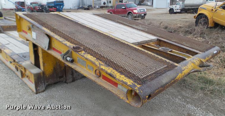 image for item EW9790 1970 Load Craft LDD3-40SFG lowboy equipment trailer