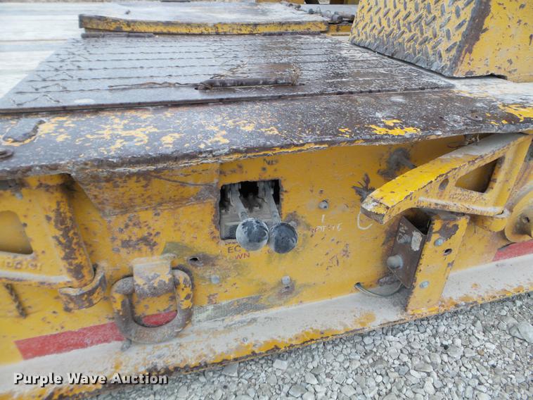 image for item EW9790 1970 Load Craft LDD3-40SFG lowboy equipment trailer