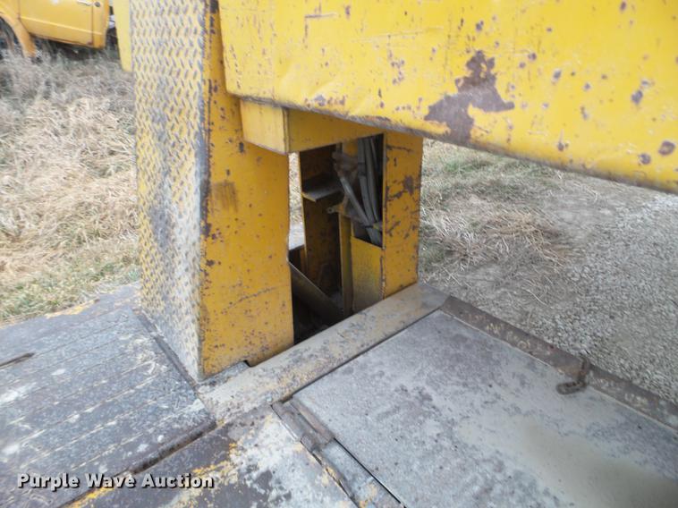 image for item EW9790 1970 Load Craft LDD3-40SFG lowboy equipment trailer