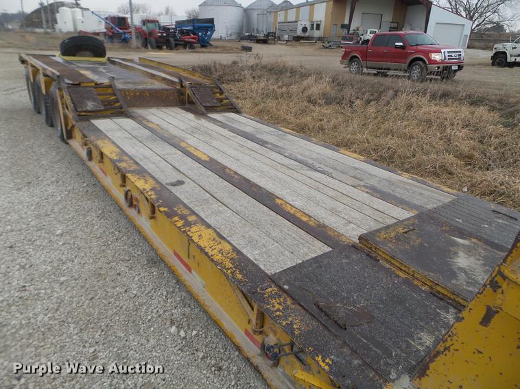 image for item EW9790 1970 Load Craft LDD3-40SFG lowboy equipment trailer
