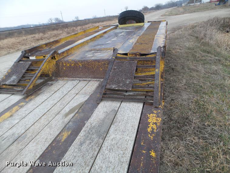 image for item EW9790 1970 Load Craft LDD3-40SFG lowboy equipment trailer