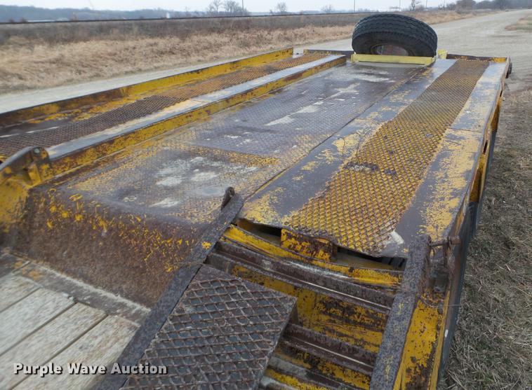 image for item EW9790 1970 Load Craft LDD3-40SFG lowboy equipment trailer