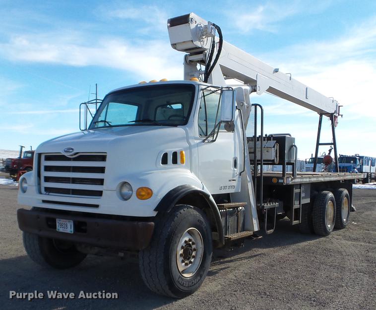 image for item EW9824 1999 Sterling L-Line crane truck