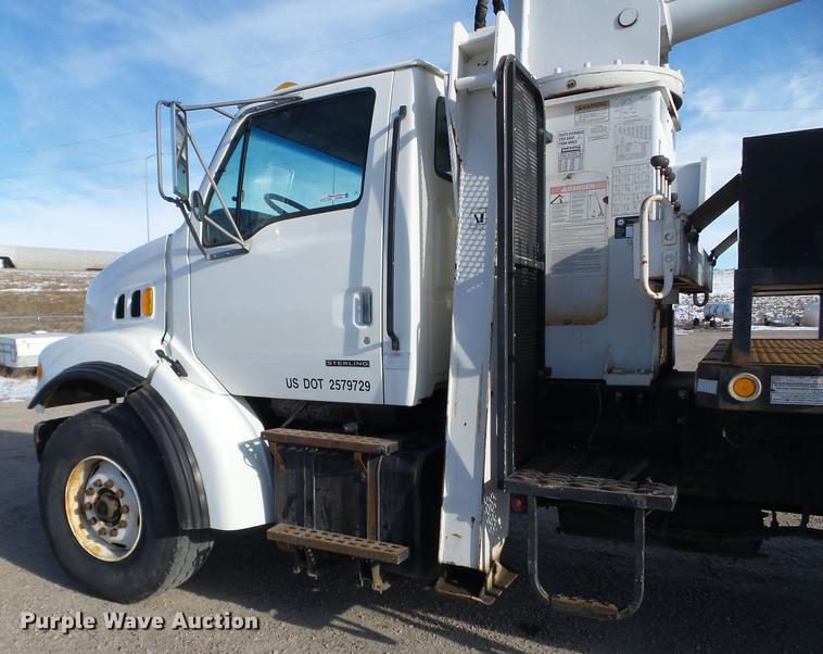 image for item EW9824 1999 Sterling L-Line crane truck