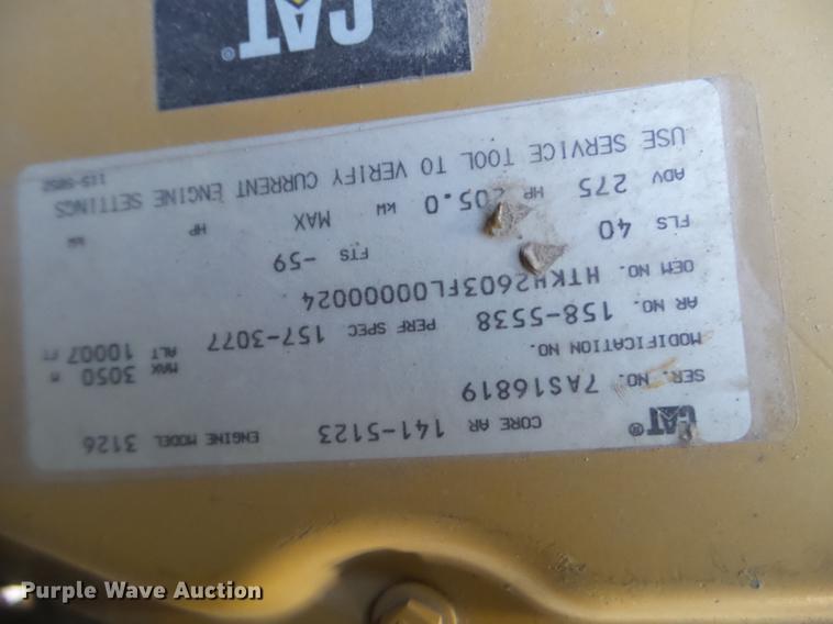 image for item EW9824 1999 Sterling L-Line crane truck