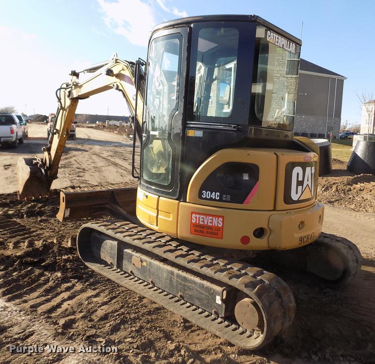 image for item FE9259 2008 Caterpillar 304C CR mini excavator