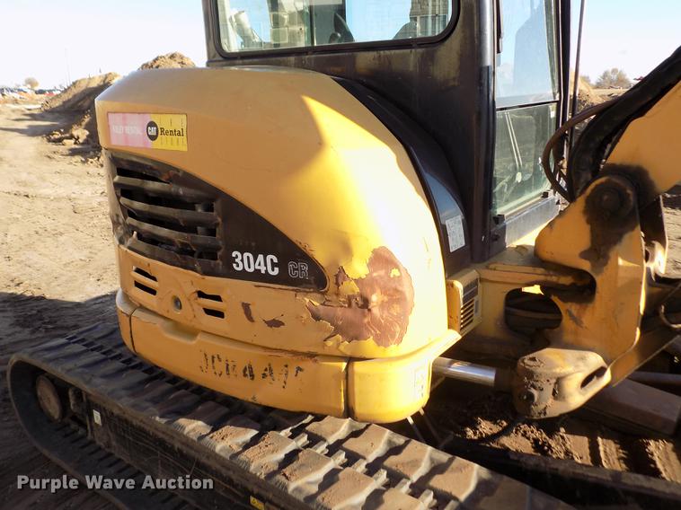 image for item FE9259 2008 Caterpillar 304C CR mini excavator
