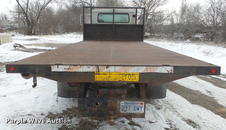 image for item FI9320 1996 International 4700 flatbed truck