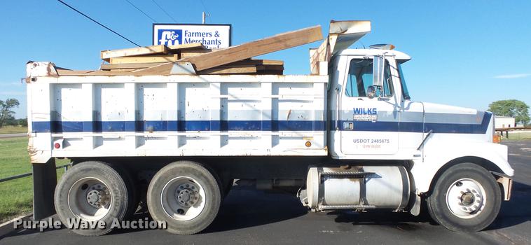 image for item FO9053 1984 White WCM dump truck