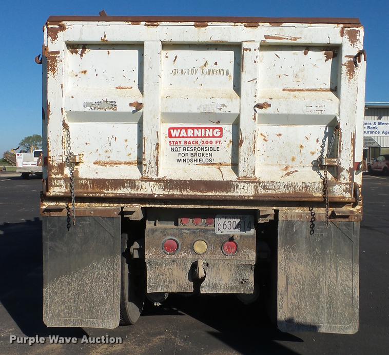 image for item FO9053 1984 White WCM dump truck